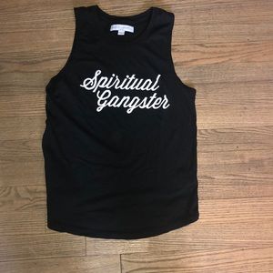 Women’s Spiritual Gangster Muscle Tank Top